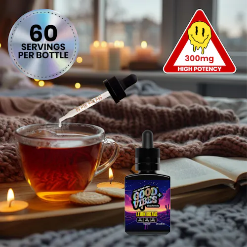 Lemon Dreams | Sleep Formula Fast-Acting Drops | 300mg-1