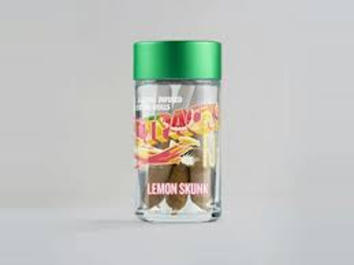 Image of Jetpacks – Lemon Skunk Infused Preroll 5pk