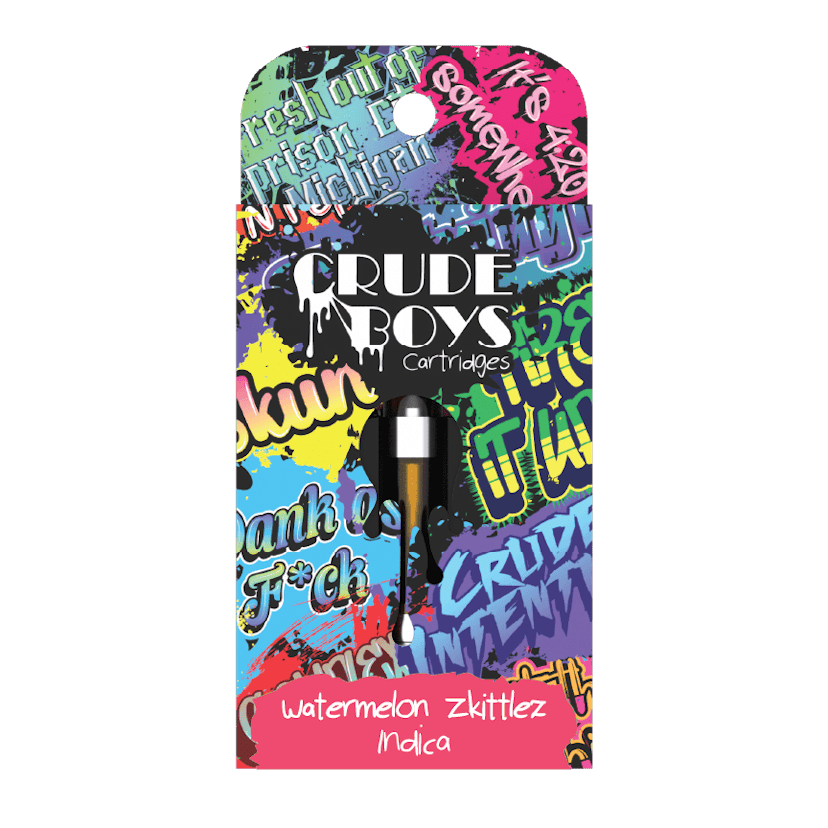 Crude Boys - Watermelon Zkittlez 1G Cartridge