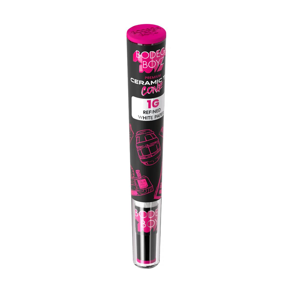 Bodega Boyz Ceramic Tip  Cone Refined White Paper