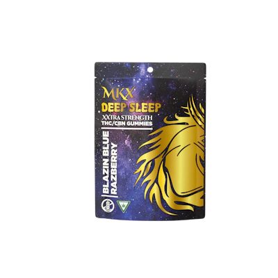 MKX - 200mg Deep Sleep Gummies - Blazing Blue Razberry