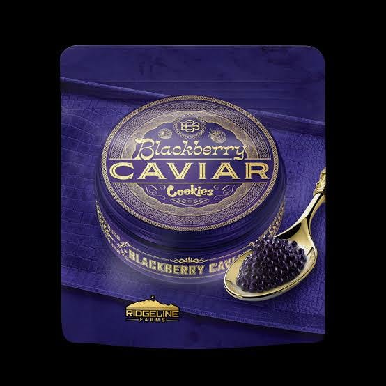 Cookies Mylar Bag | Blackberry Caviar