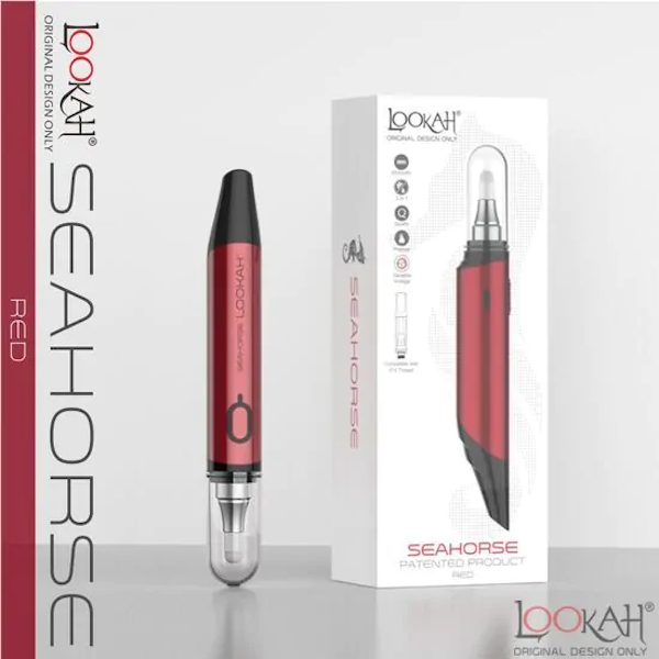 Lookah | Seahorse Electronic Dab Straw | Red