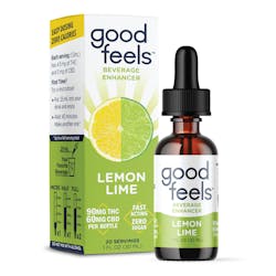 Lemon Lime Beverage Enhancer - 90mg THC/60mg CBD