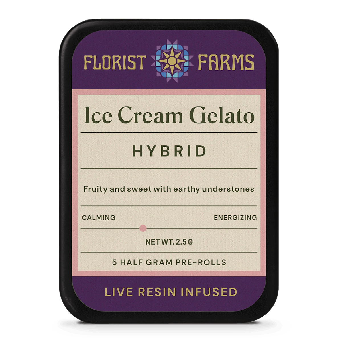 Photo of Florist Farms | Ice Cream Gelato Pre-Rolls | 2.5g 5pk Infused