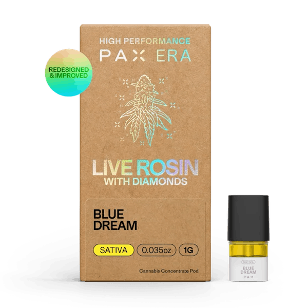 Blue Dream (S) - 1g Live Rosin Pax Pod - PAX