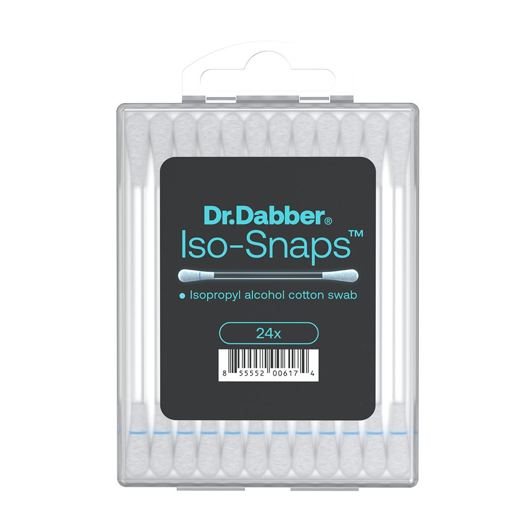 Product Dr.Dabber - Iso snaps - Cotton Swab - 24pk