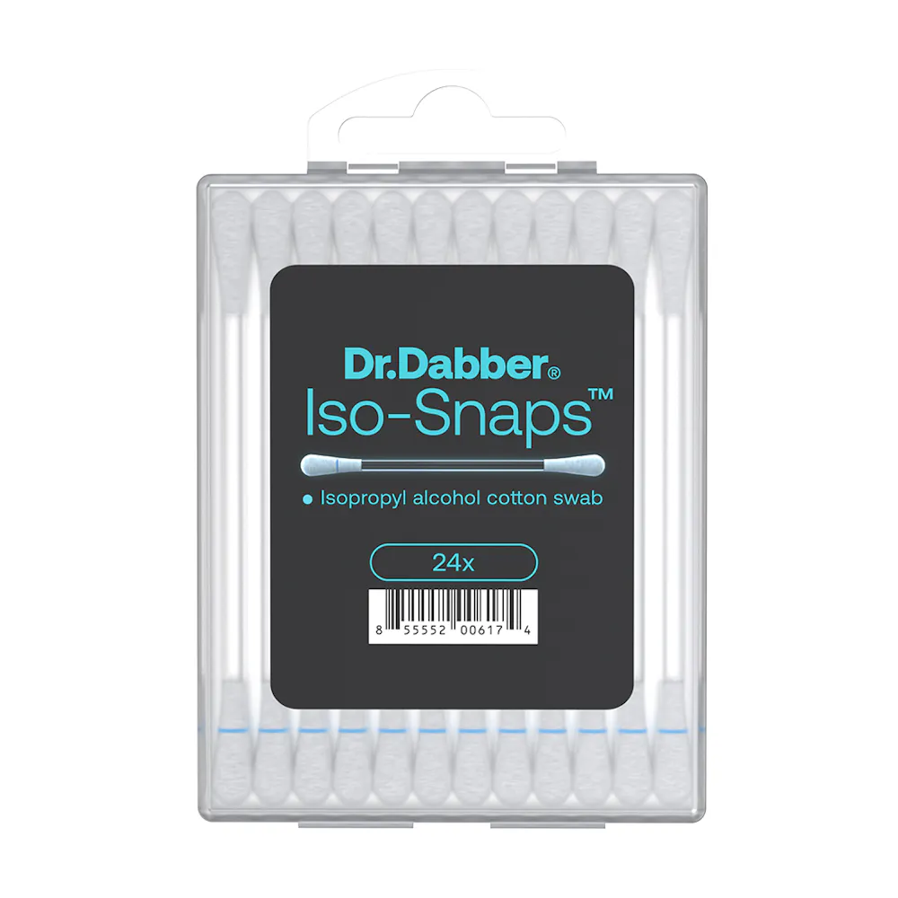 Product Dr.Dabber - Iso snaps - Cotton Swab - 24pk
