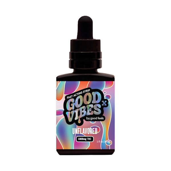 Unflavored - 1000mg Fast-Acting Cannabis Syrup - Good Vibes