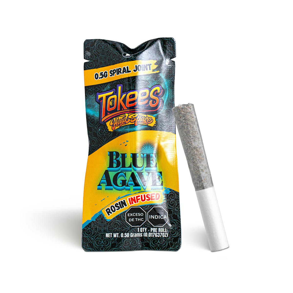 Photo of Blue Agave Tokees Rosin Infused Pre-Roll