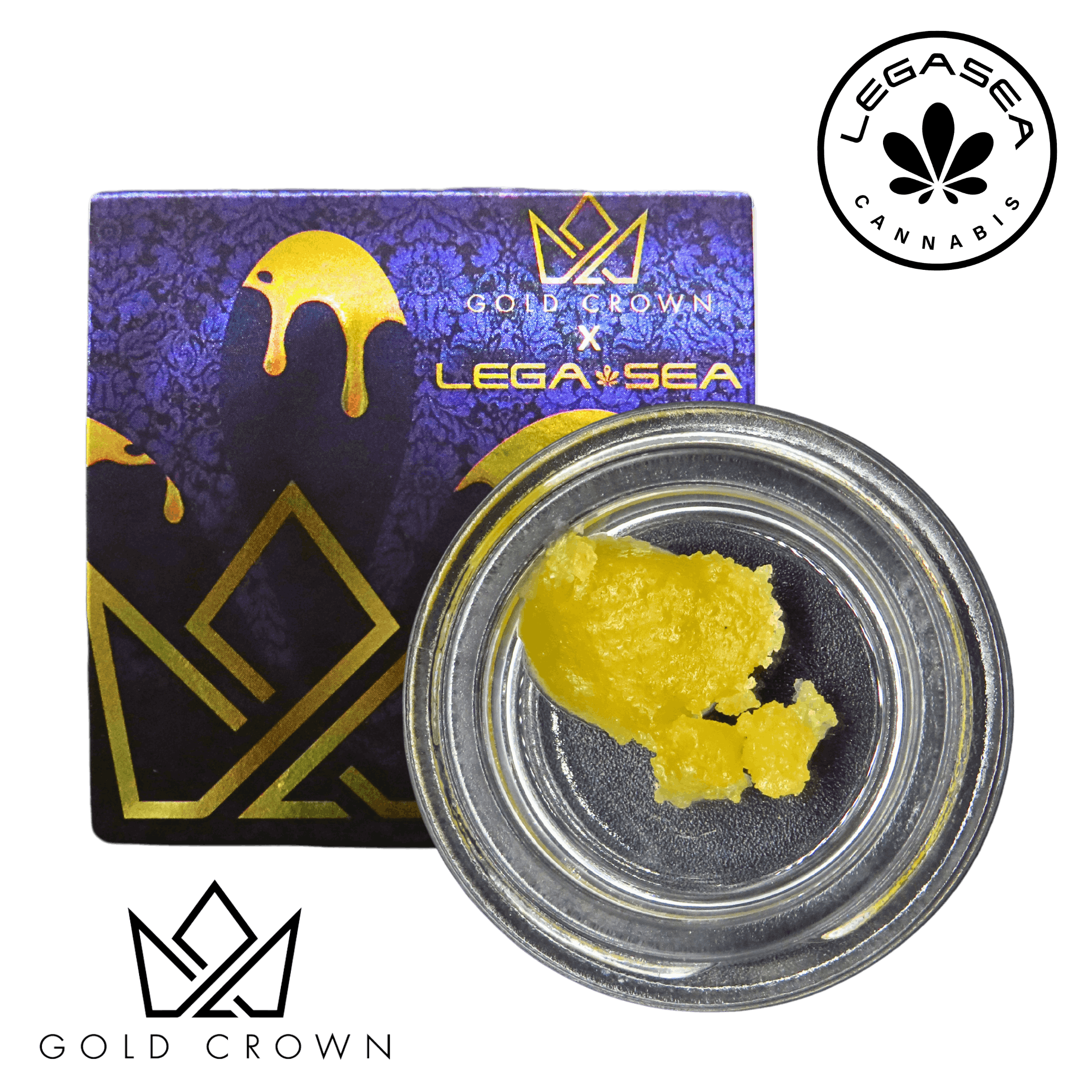 Gold Crown x LegaSea - 1g Budder - Donkey Butter