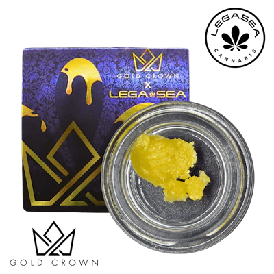 Gold Crown x LegaSea - 1g Budder - Donkey Butter