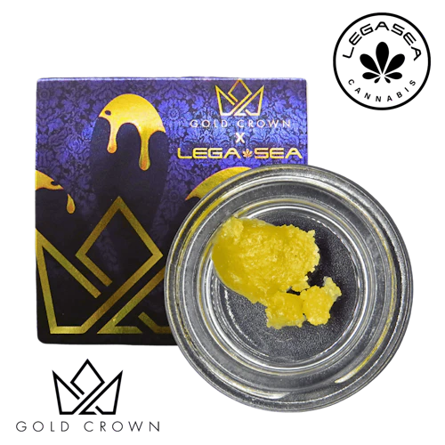 Gold Crown x LegaSea - 1g Budder - Donkey Butter