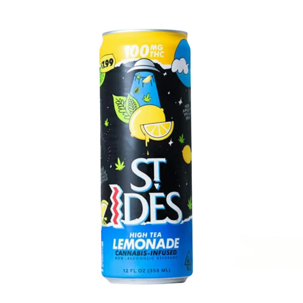 St. Ides - Lemonade High Tea Drink 100mg | Wellgreens