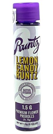 Product Prerolls | Lemon Candy Runtz (S/H) 2pk (1.5g Total) | Runtz