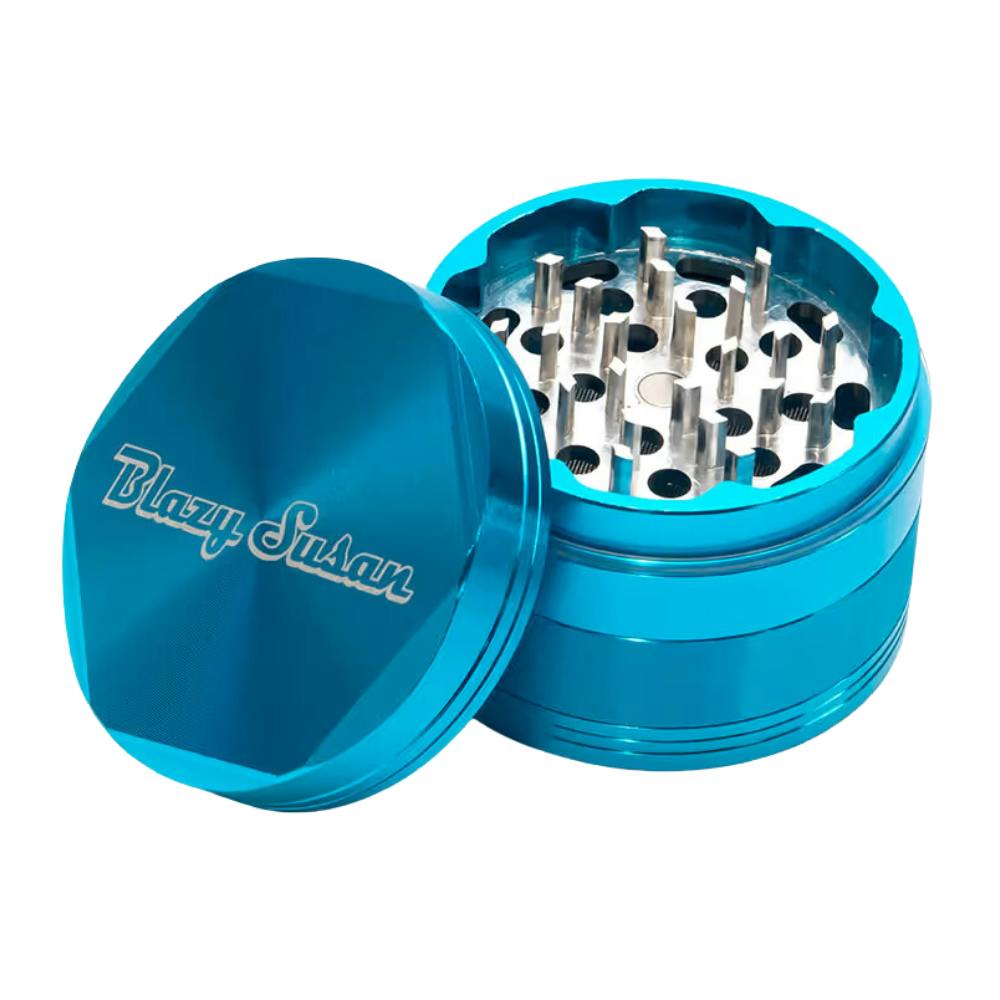 63mm - 4-piece grinder - blue