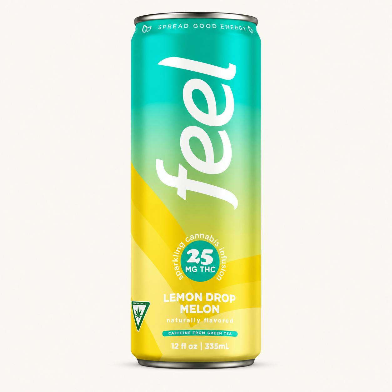Feel Energy - 25mg Sparkling Drink - Lemon Drop Melon