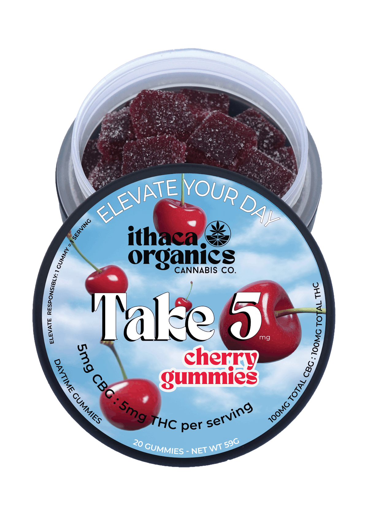 Photo of Ithaca Organics I Take 5 Cherry | Gummies 20pk