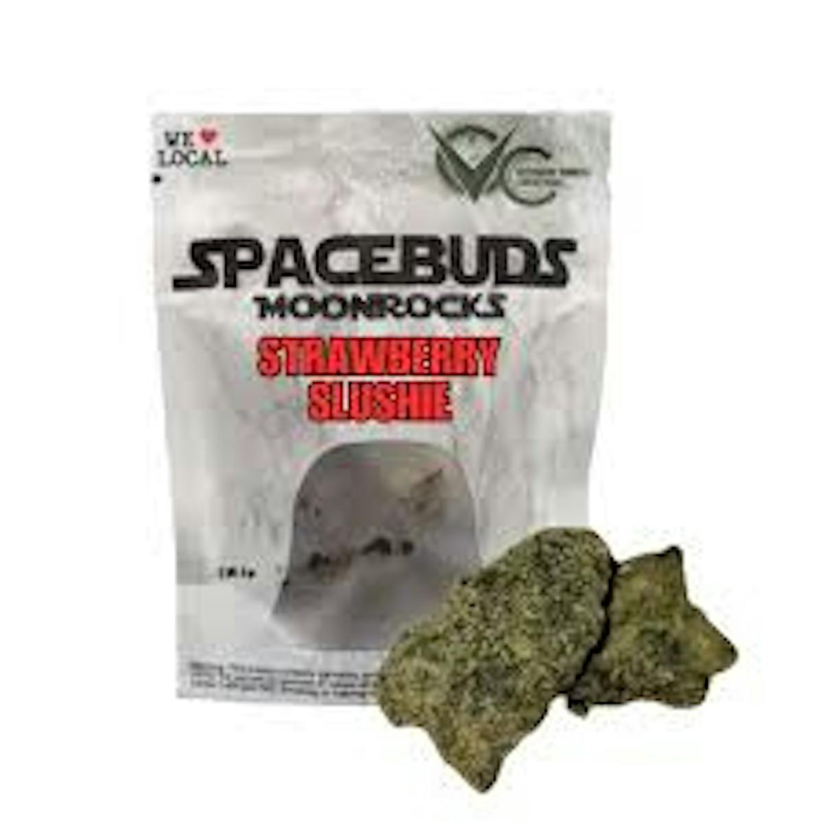 Image of Strawberry Slushie Moonrocks | 4g Infused