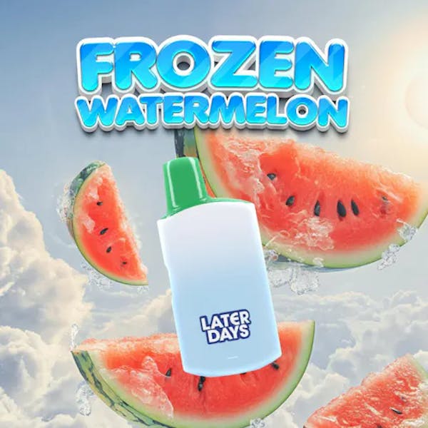 Frozen Watermelon | 2g | Disposable Vape | Later Days