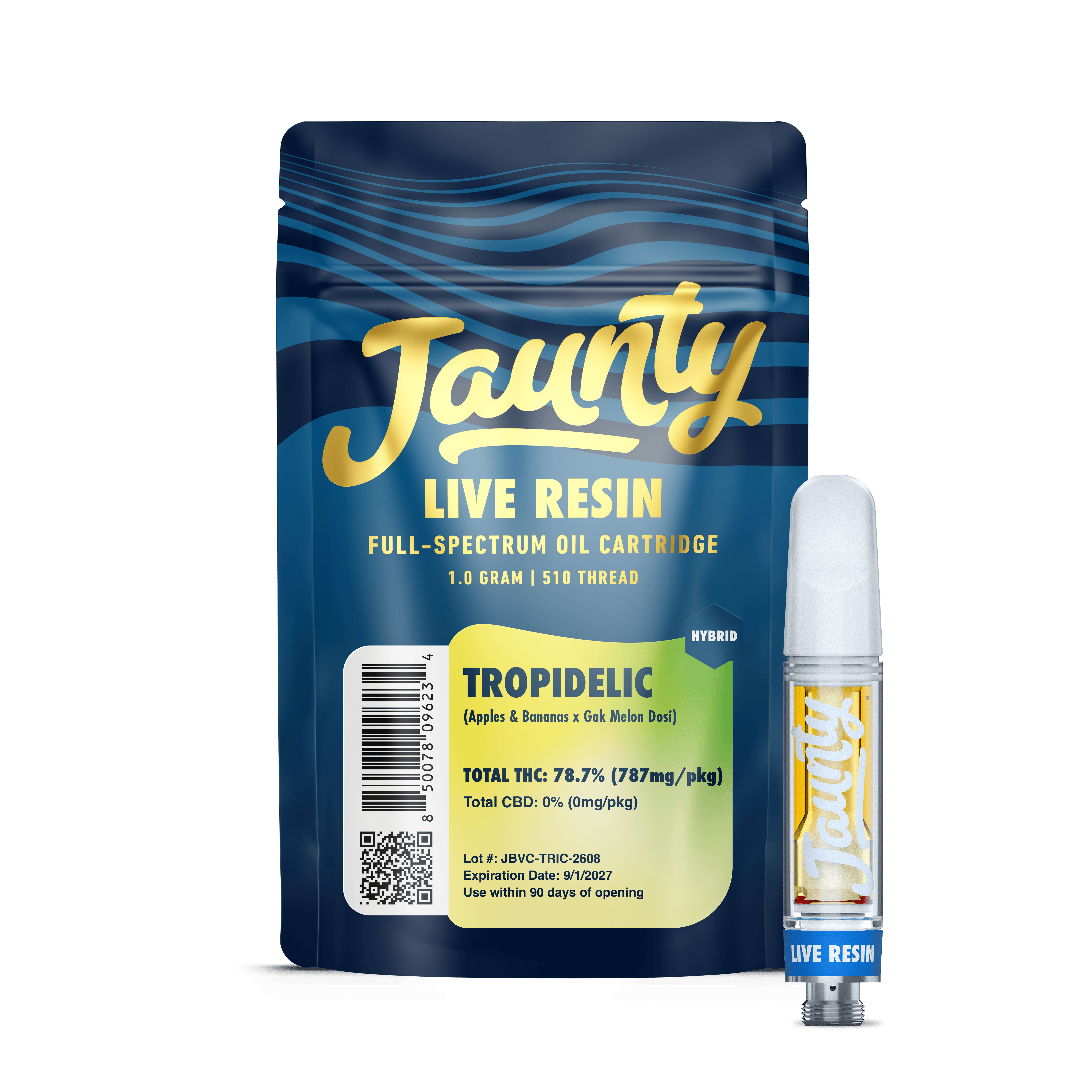 Tropidelic | Live Resin | Cartridge | 1g