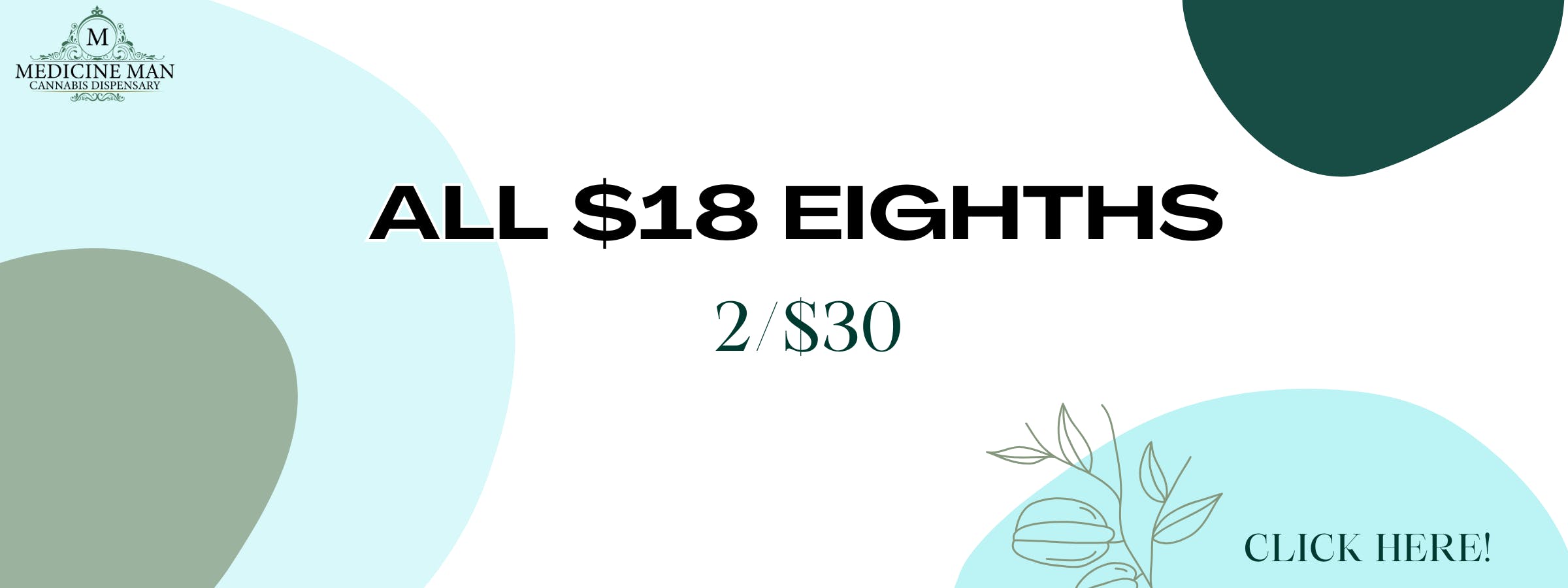 All $18 Eights 2/$30