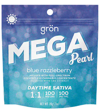 1:1 Blue Razzleberry Mega - CBG/THC - Daytime Sativa | Nectar