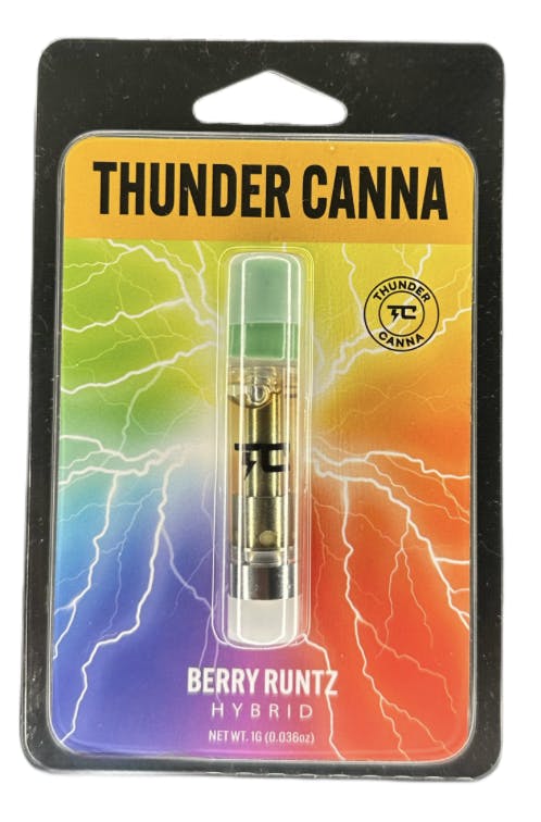 Product: Thunder Canna | Vape Cart - Berry Runtz - 1g