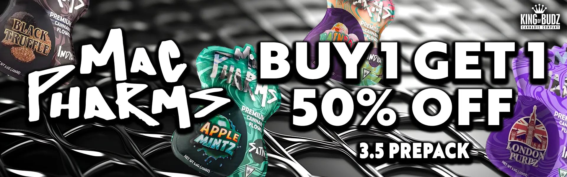 Mac Pharms - 3.5g - Buy 1 Get 1 50 Percent OFF