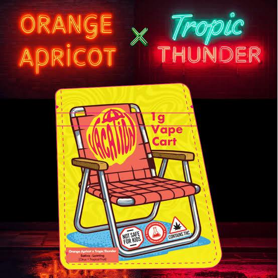 Vacation | Orange Apricot x Tropic Thunder Cart | 1g Vacation