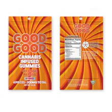 Good Good - 200mg Gummies - Orange Papaya (H) - EDIBLES by GoodGood at King of Budz