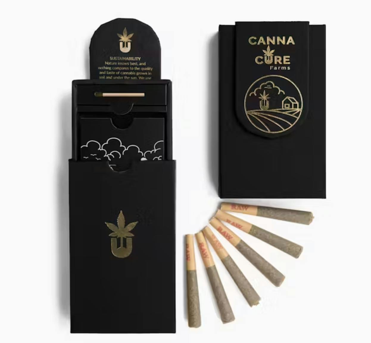 CannaCure Farms Pre-Rolls | 6pk 0.5g | Thin Mintz