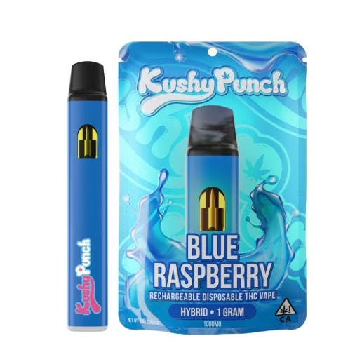 Product SIX Kushy Punch Disposable - Blue Raspberry 1g
