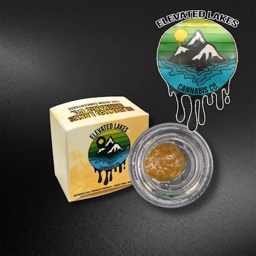 Elevated Lakes - 1g Live Rosin - Dulce De Uva