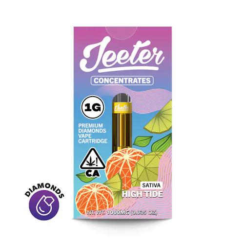 High Tide Premium Diamonds Vape Cartridge | 1g-active