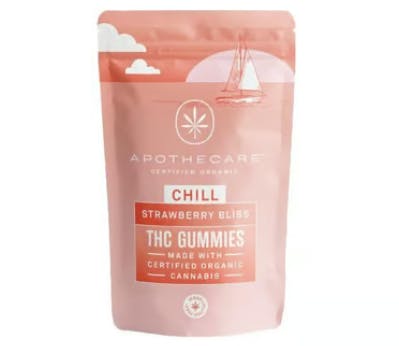Product: Apothecare | Certified Organic Berry Bliss 1:2 THC:CBD Bespoke Gummies | 200mg:400mg