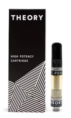 Buy Theory Wellness Apples & Bananas | Distillate Cartridge | 1g for Sale