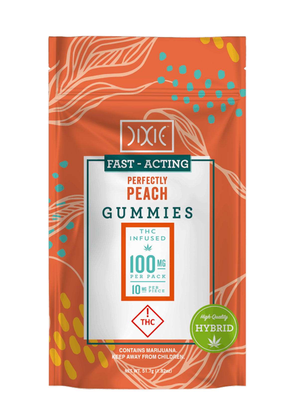 Photo of Dixie – Fast Acting Peach (H) 100mg