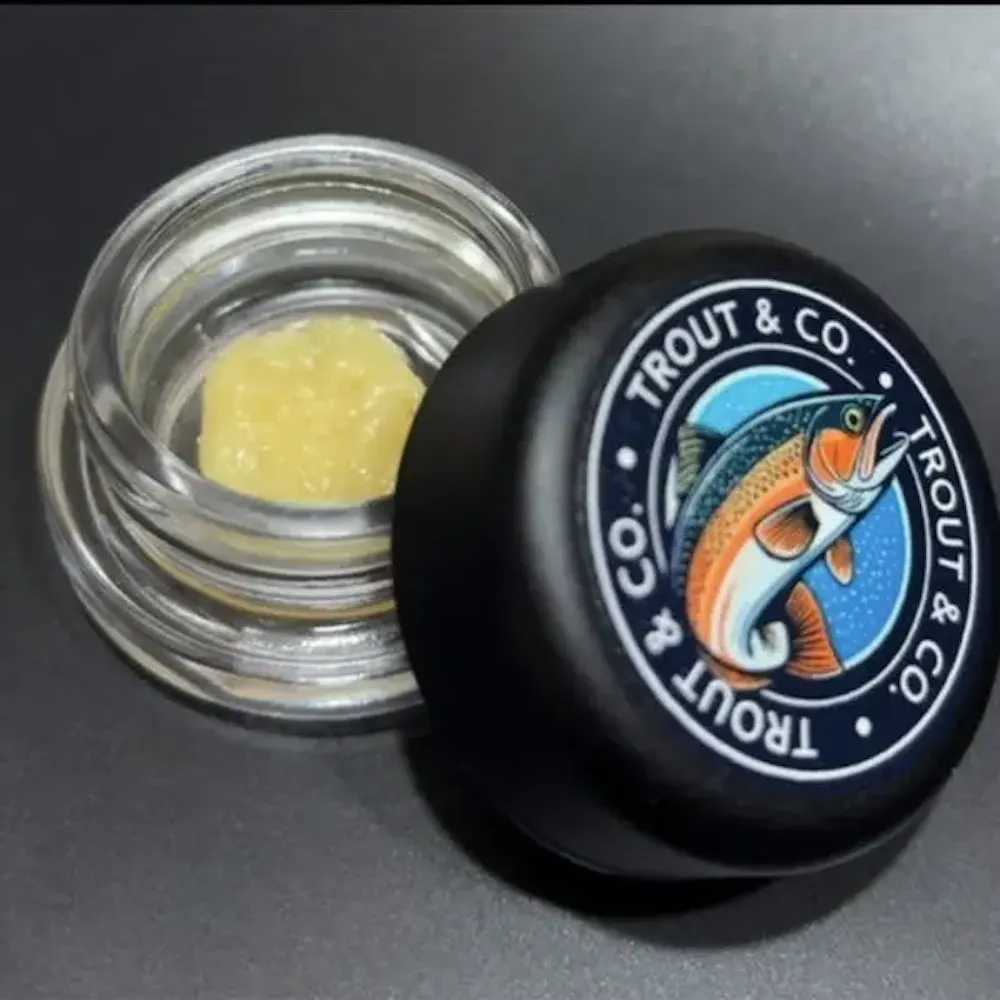 Product Trout & co - Guava Glaze - 1g - Live Cold Cured Hash Rosin - 85-112 micron