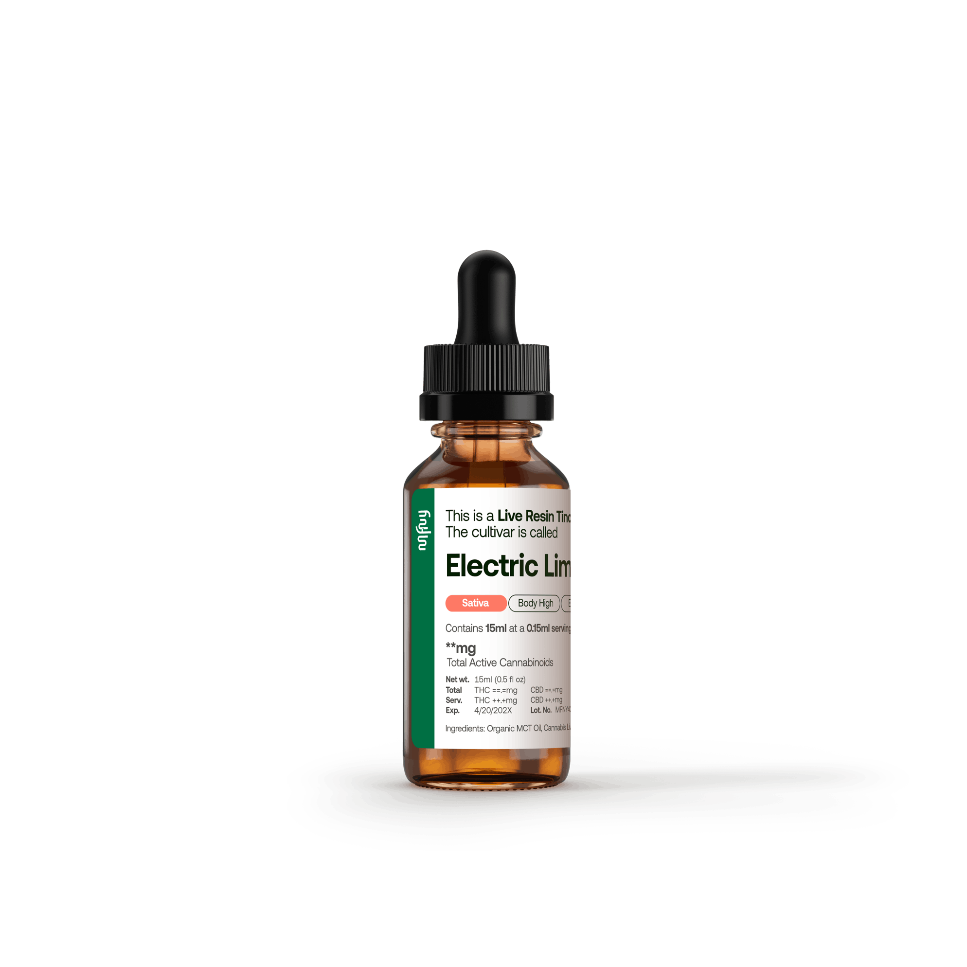 MFNY Live Resin Tincture (15ml) / Electric Lime-1