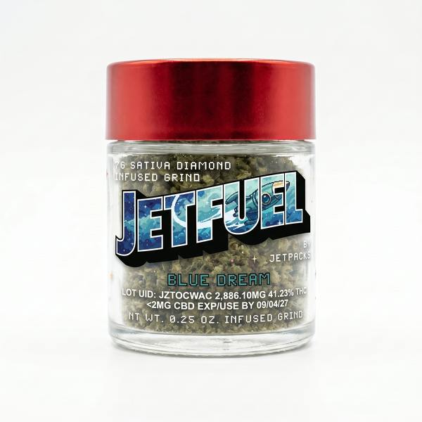 Jetpacks Pre-Ground Infused Flower - Blue Dream