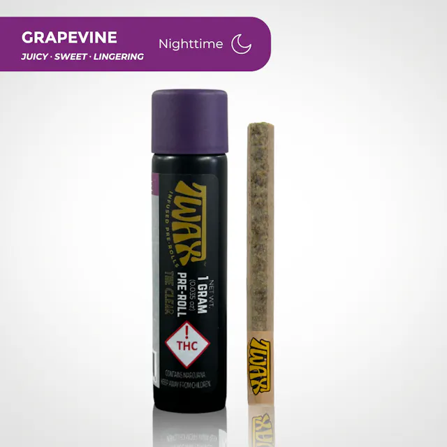 TWAX Infused Pre-Roll Grapevine 1g (indica)