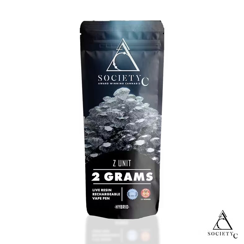Product: SOCIETY C | Z UNIT - LIVE RESIN DISPOSABLE PEN |HYBRID