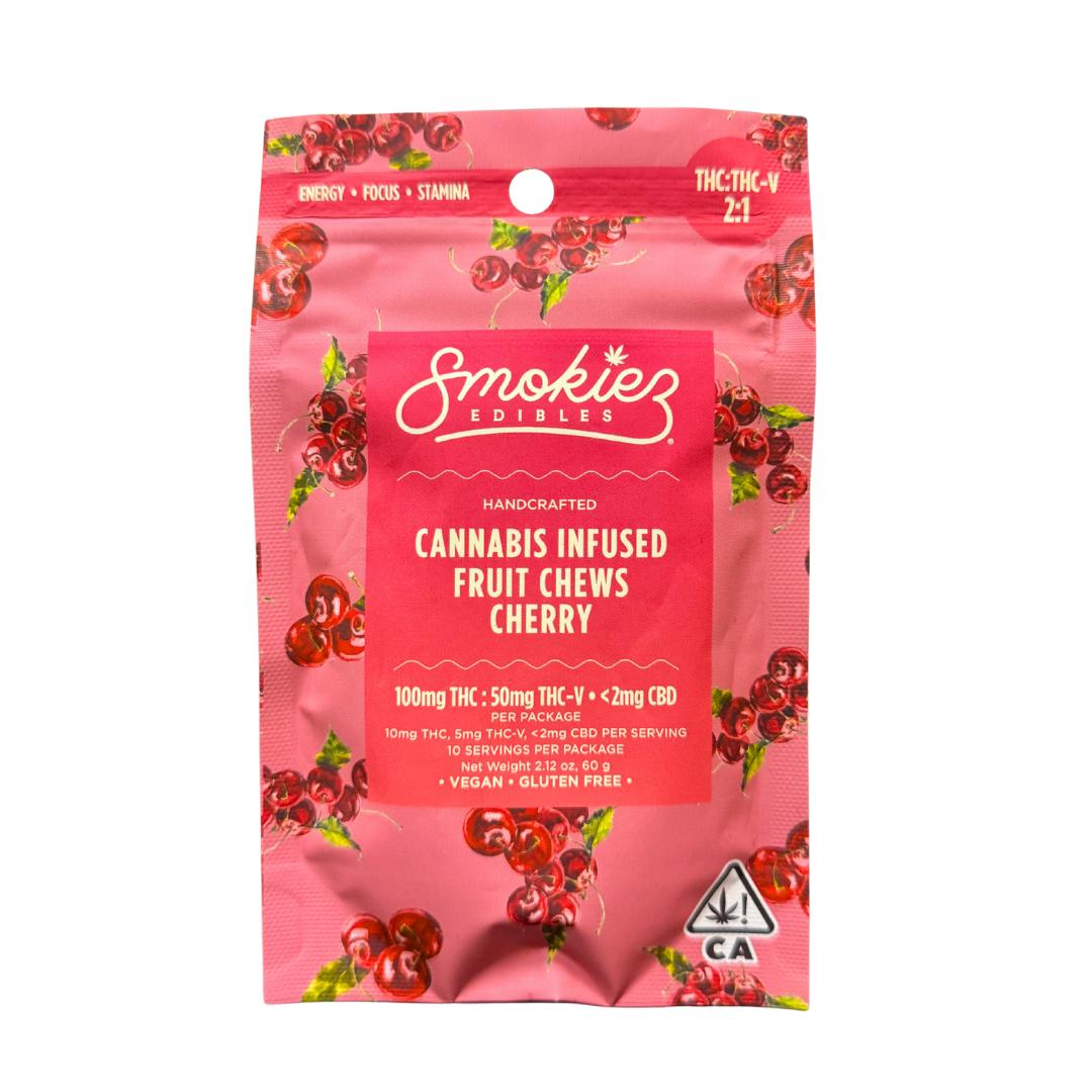 CHERRY FRUIT CHEWS (2:1 THV/THC)
