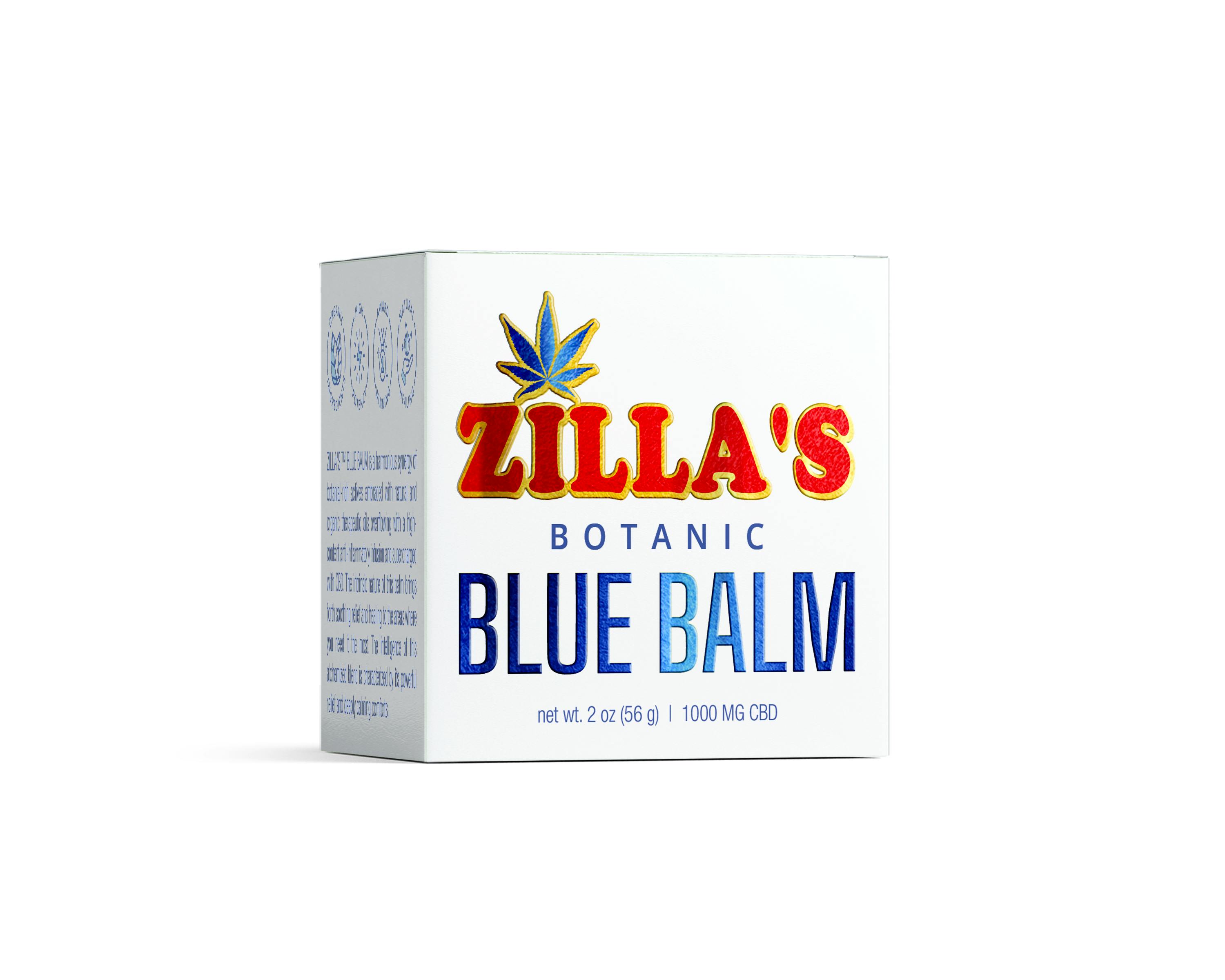 Product: Zilla's | Topical - 1000mg - Blue Balm