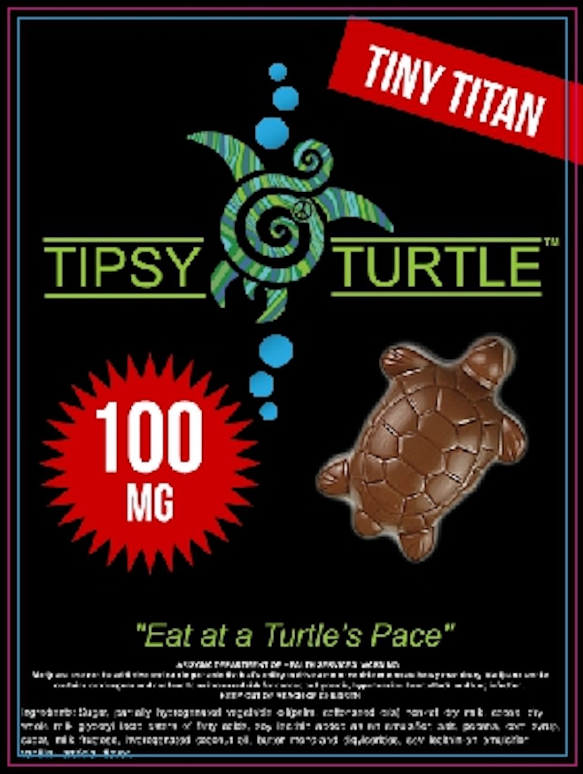 Tipsy Turtle Tiny Titan Single 100mg