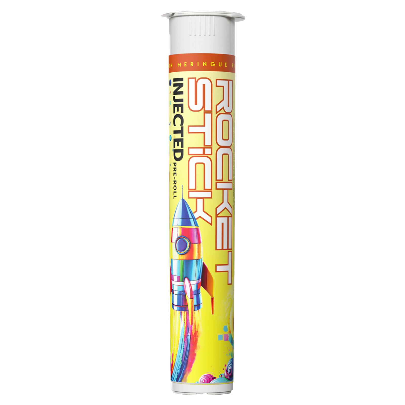 Rocket Stick Lemon Meringue Pie Infused Preroll Rec - Exclusive