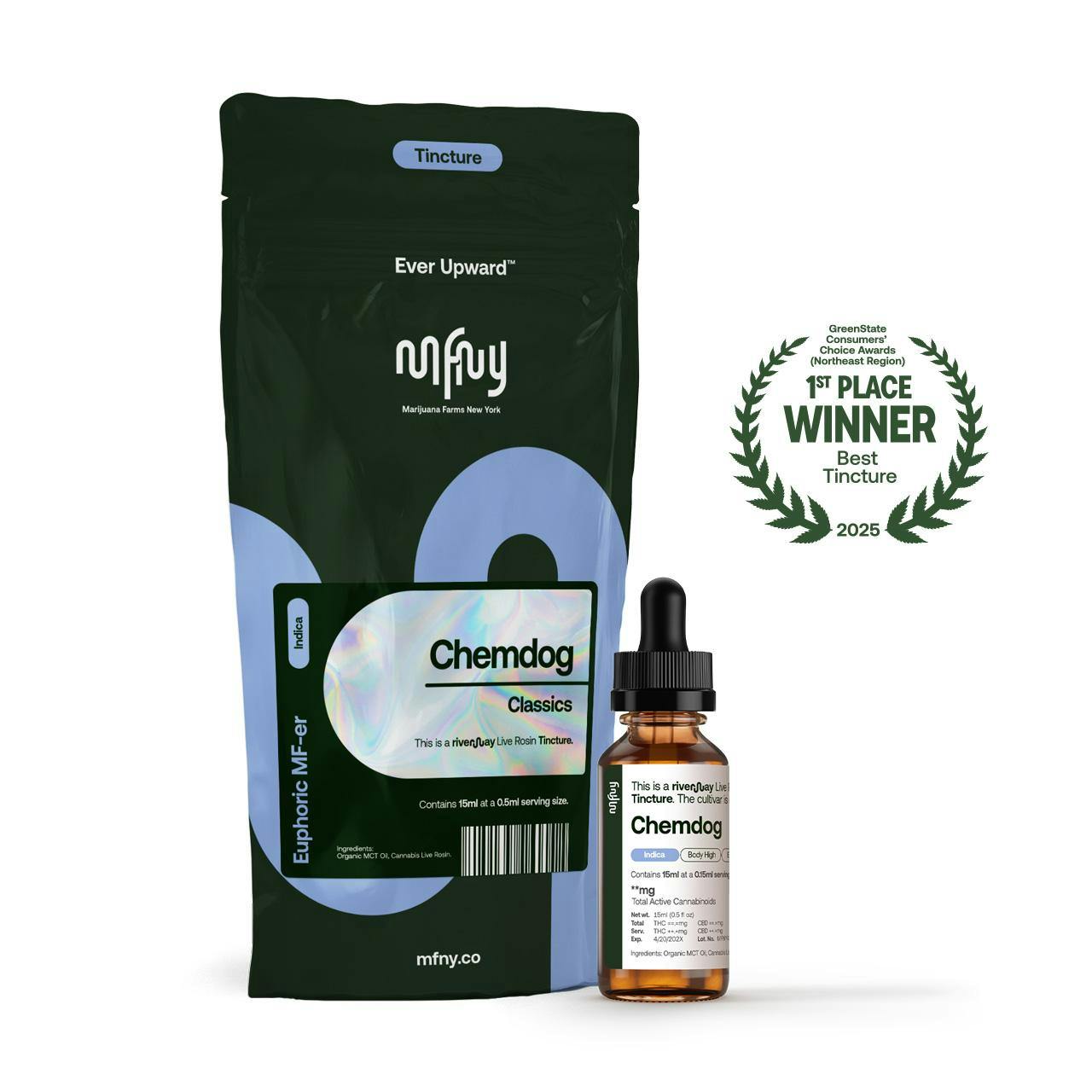 MFNY Live Rosin Tincture Classics Chemdog 15ml
