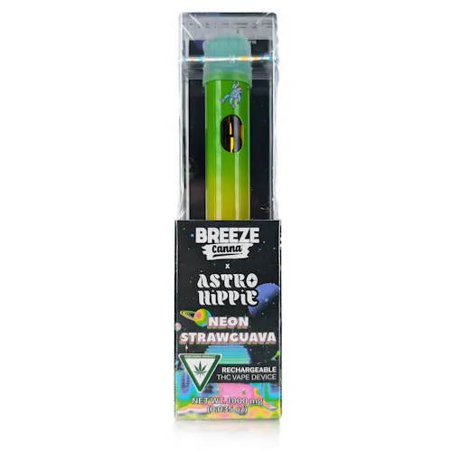 Astro Hippie X Neon Strawguava – x Collab 1g PLUS Vape Device-1