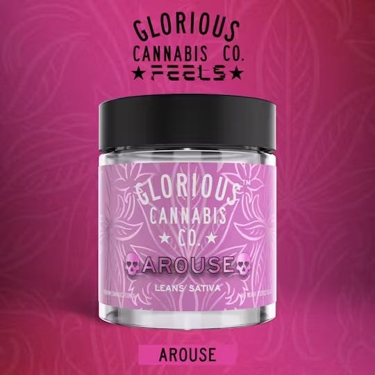 Product: Glorious Cannabis Co. | Feels Arouse | Glitter Bomb | 3.5g